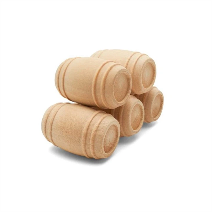 wood barrel samples made by cnc turning lathe machine (2)