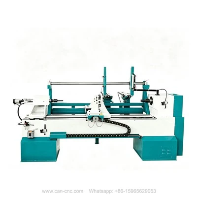 CNC-Holzdrehmaschine mit automatischer Beladung